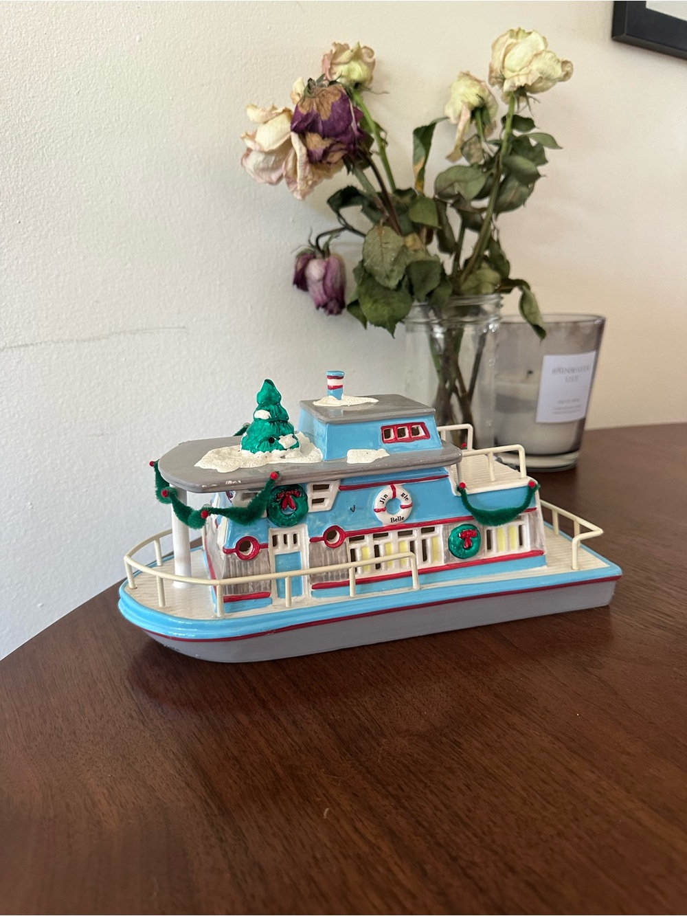 Department 56 “Jingle” Boat Christmas Village